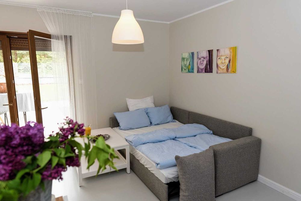 domki i apartamenty nad jeziorem w Skorzęcinie - noclegi