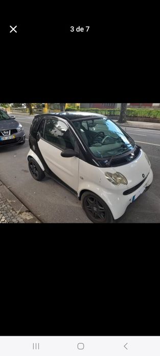 Espetacular Smart Fortwo Coupé 2004 AUTOMÁTICA