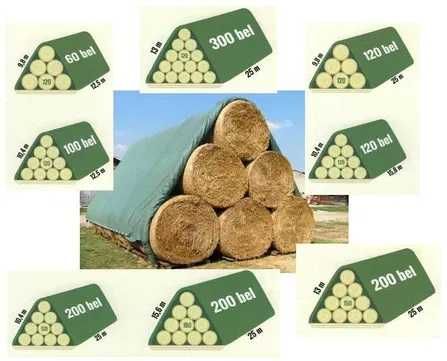 Super ochrona na twoje siano lub słomę FLIZ agrowłóknina NIEMIECKI