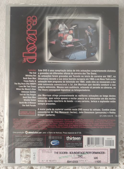 The Doors - Soundstage Performances DVD