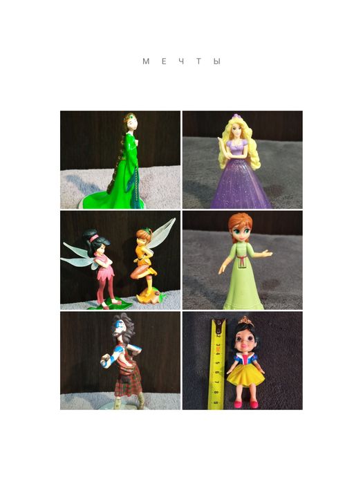 Кукла принцесса Эльза поющая, Рапунцель,Бель, Ариель,
