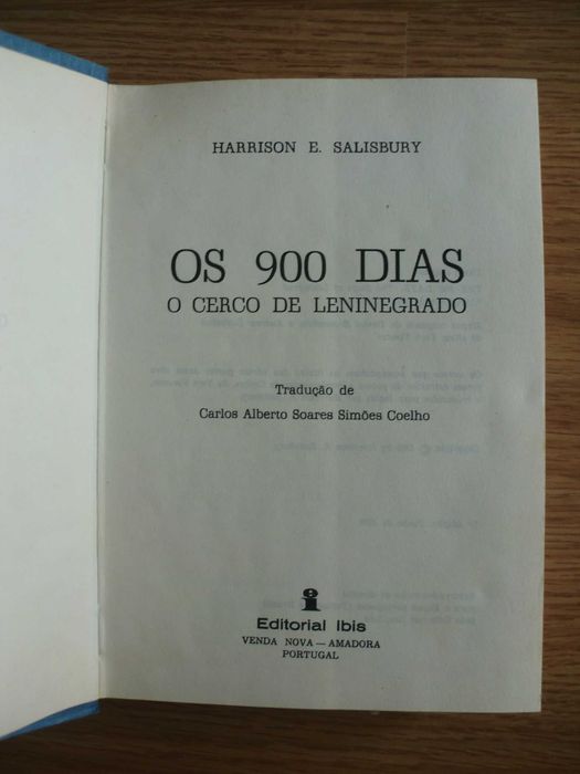 Os 900 Dias - O cerco de Leninegrado
de Harrison E. Salisbury