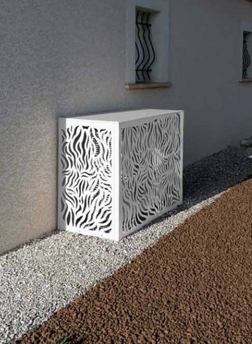 Caixa/ tampa decorativa para esconder ar condicionado