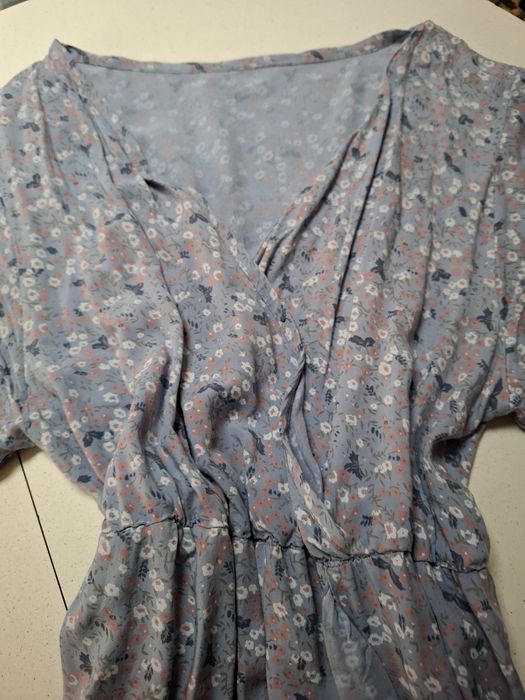 Vestido comprido florido