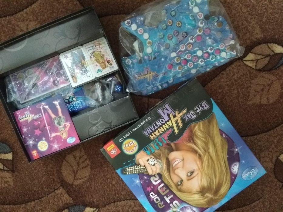Gra Być jak Hannah Montana + pościel