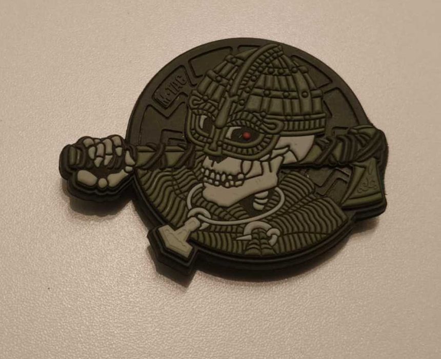 Naszywka patch rzep wiking viking Thor hammer młot rzep 3d pvc m-tac