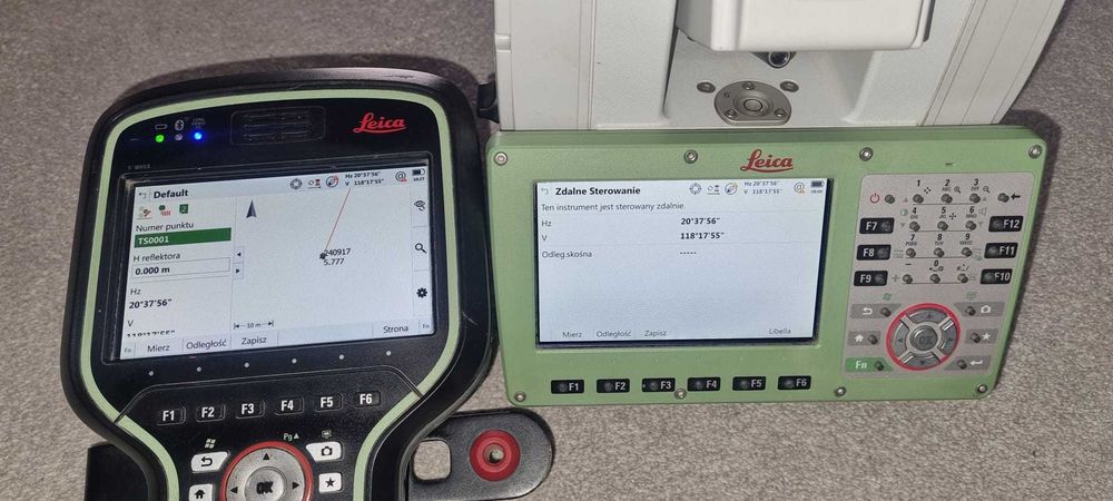 Leica TS16 z CS20 Tachimetr robotyczny bezlustrowy.