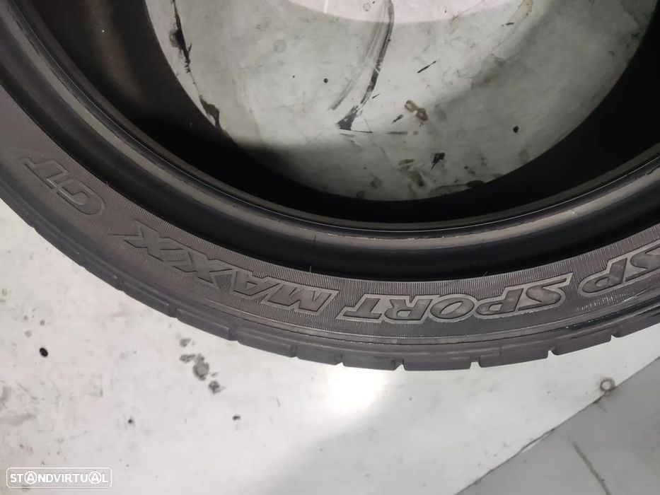 2 pneus semi novos 255-40r19 dunlop - oferta da entrega