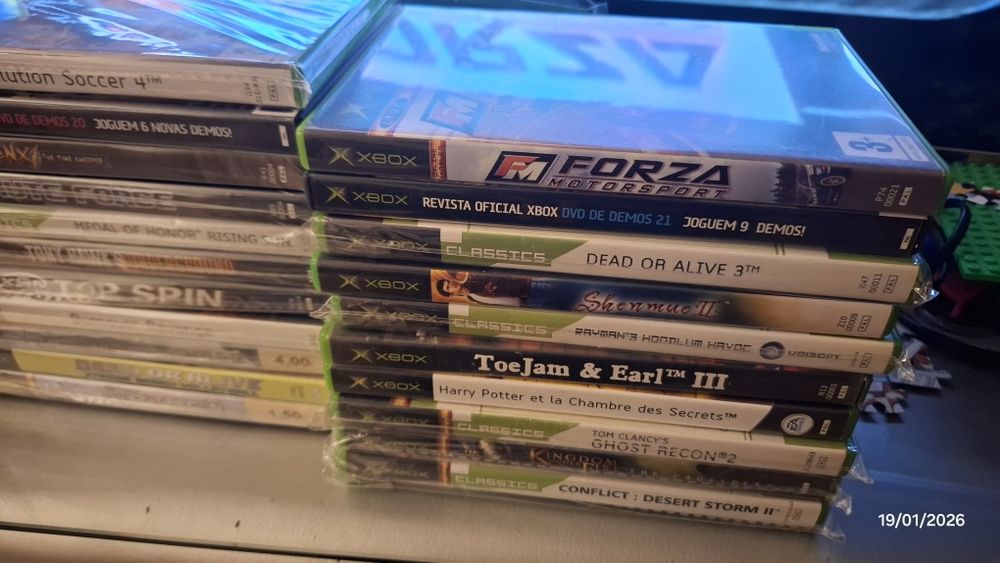 Consola Xbox Classic  + 27 Jogos