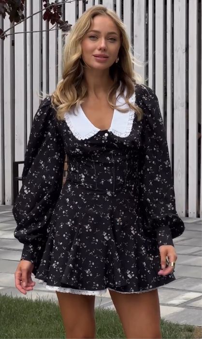 Сукня з принтом, розмір С