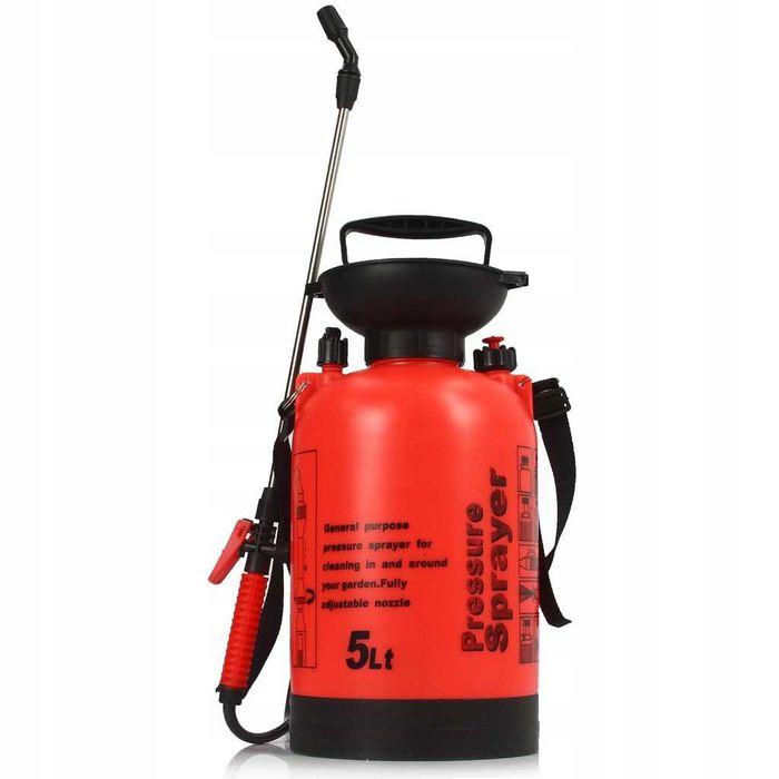 OPRYSKIWACZ spryskiwacz ręczny 5L Z KOŁNIERZEM