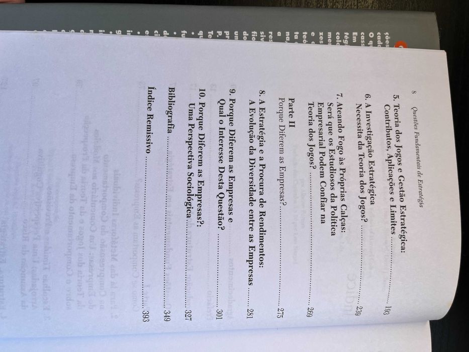 Questões Fundamentais de Estratégia, Vol. I e II