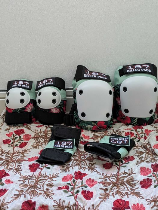 Joelheiras, cotoveleiras e proteções para os pulsos | Skate Pads