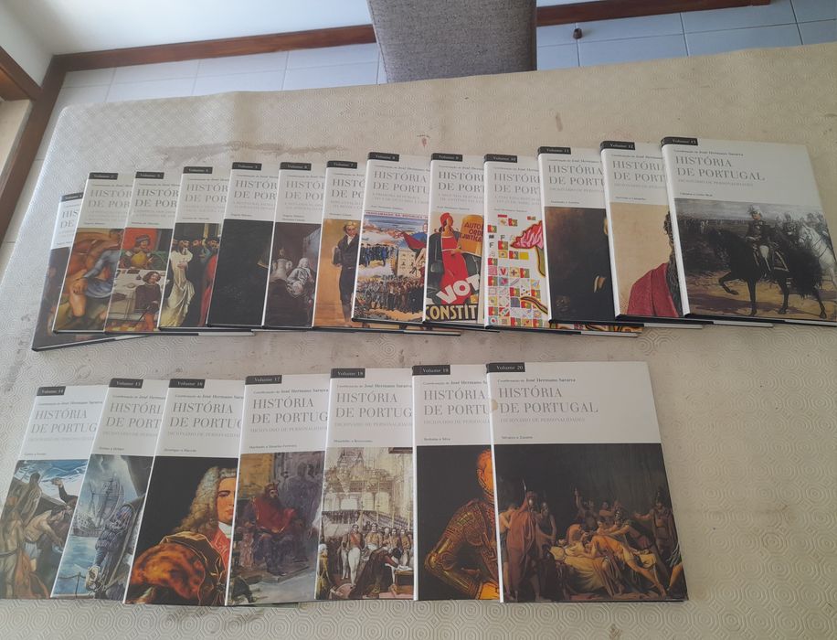 História de Portugal - 20 volumes
A