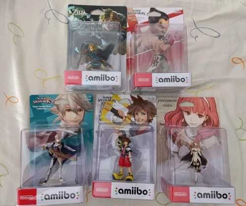 Amiibos Selados e em Perfeitas Condições