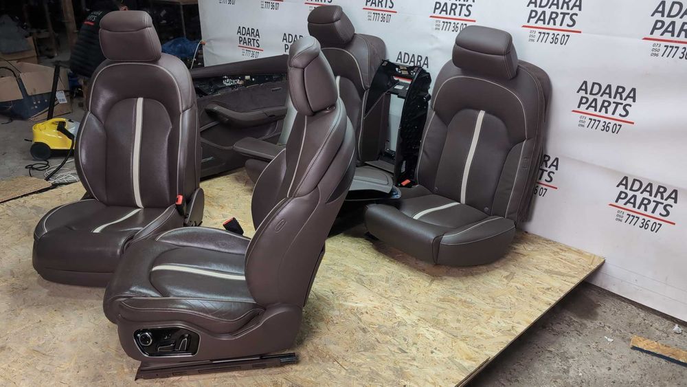 Комплект сидінь (передні, задні, салон) з Audi A8 2016 (D4 restyle) L