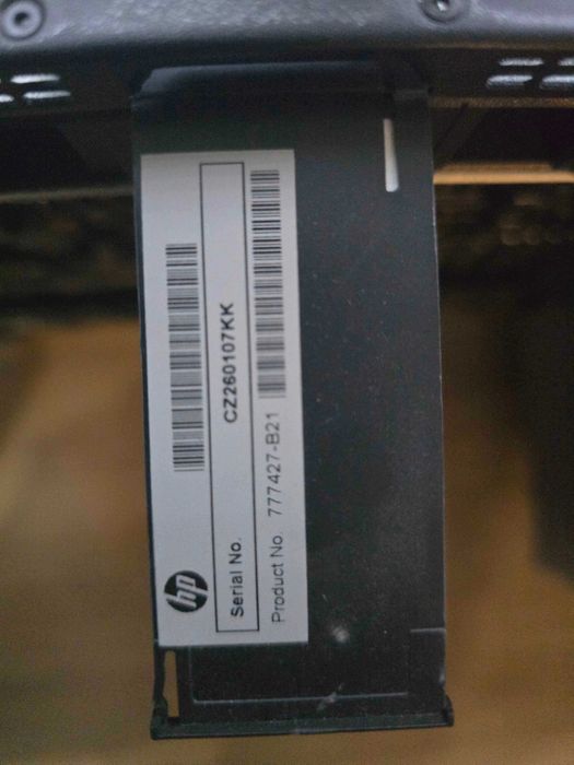 HP ProLiant DL120 Gen9 | 1U | E5-2603 v3 | LFF 3.5" | 2 kieszenie
