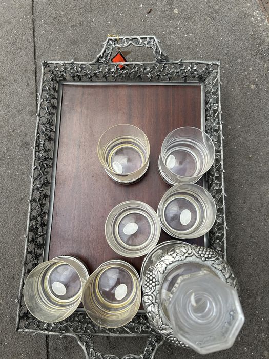 Tin tray bar set428572823373762564