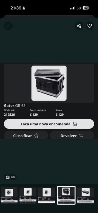 Rack gator - material