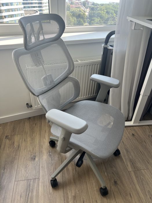 Офісне крісло / компʼютерне крісле Nobu Sense7 light gray