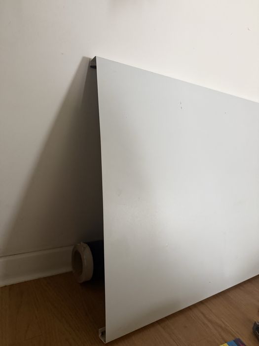 Tablica na magnesy 120 x 44 x 2 cm do zawieszenia - ozdobna blacha