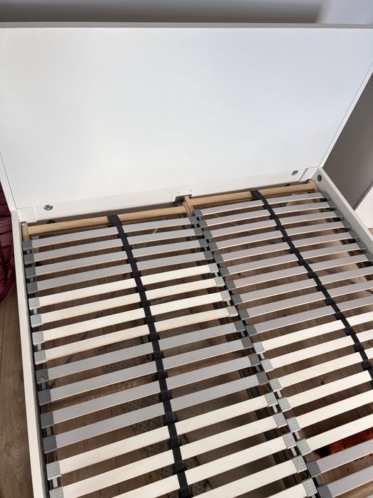 Lóżko 140x200 malm + 2 stelaże lonset ikea