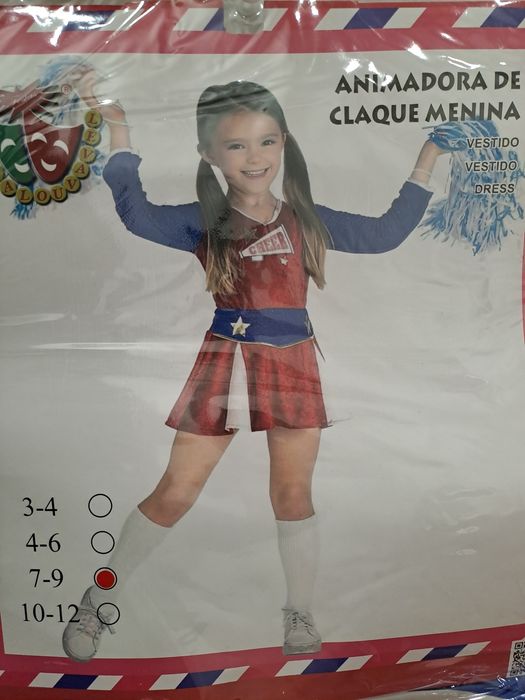 Fato animadora de claque