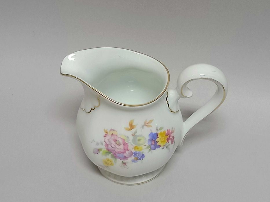 Garnitur do kawy, dzbanek, cukiernica i mlecznik, Rosenthal Perlrand