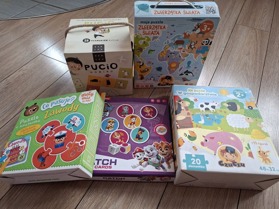 Zestaw Czuczu,Pucio i inne