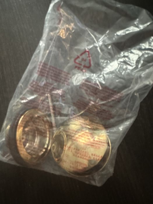 Korek do zlewu klik klak zloty