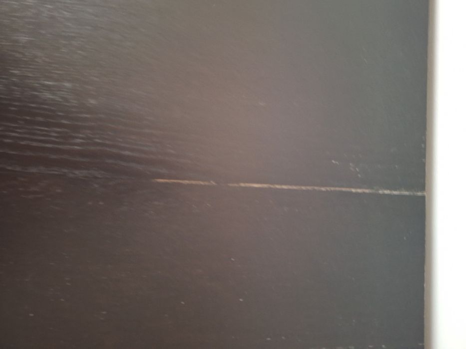 Mesa extensível preto/castanho IKEA + 4 cadeiras 175/95