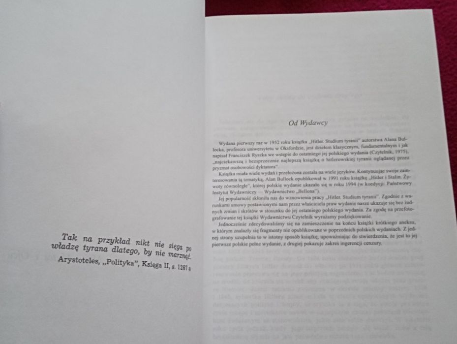 Alan Bullock - Hitler. Studium Tyranii