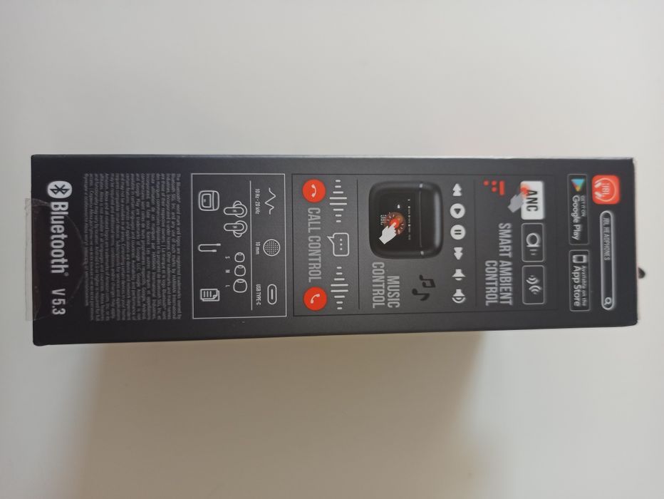 NOWE Słuchawki JBL Tour Pro 2, z dotykowym wyświetlaczem, ORYGINALNE