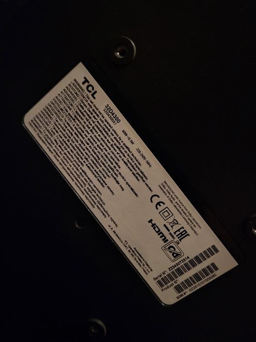 Telewizor 32 całe TCL