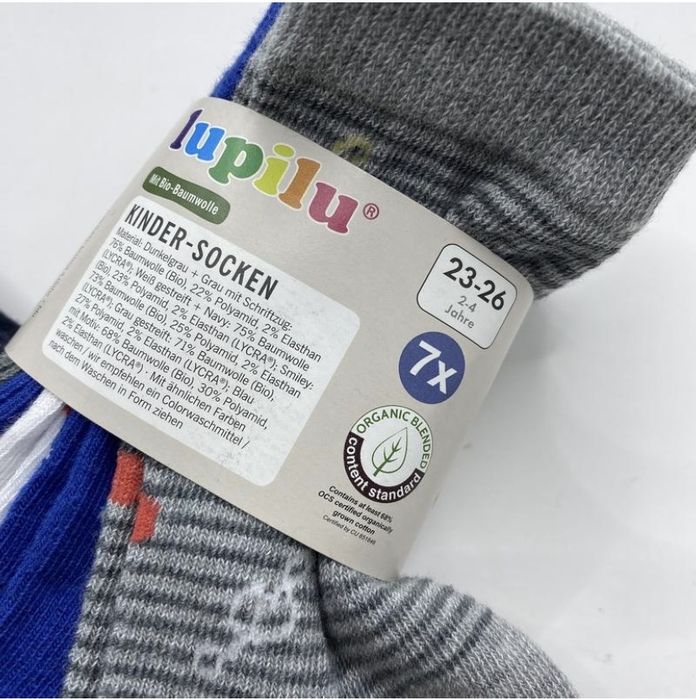 Набір дитячих шкарпеток- р. 23/26 ( 2-4 років)