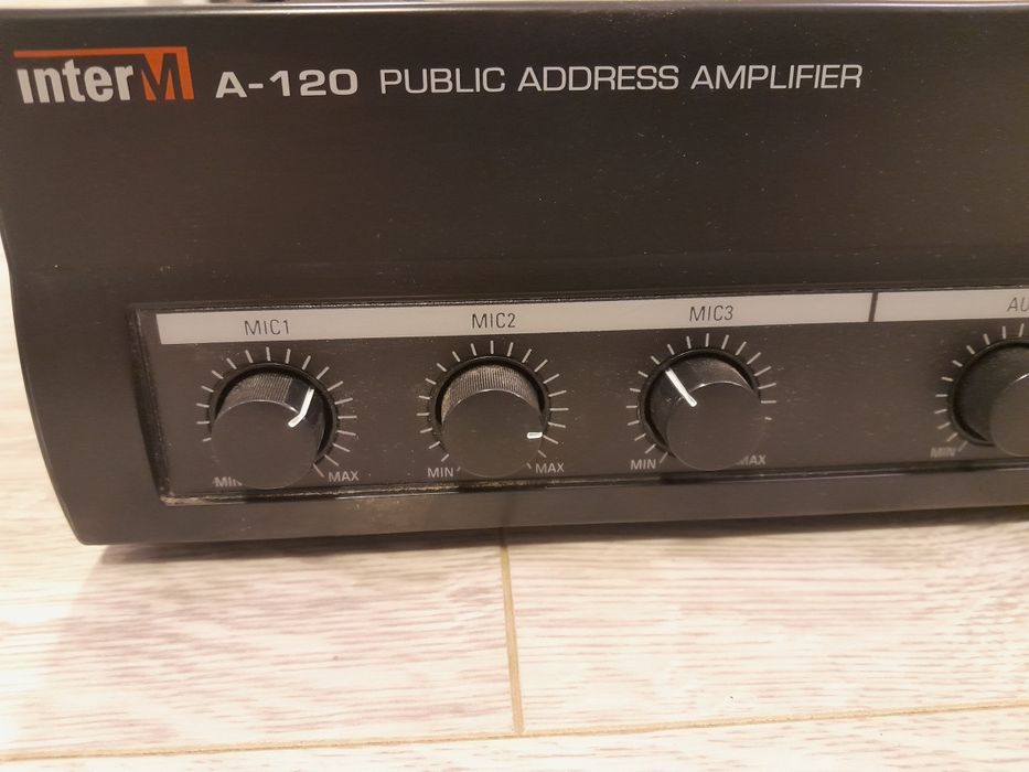 Wzmacniacz audio 100V InterM A 120
