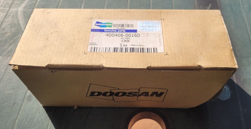 Filtro de Respiro Original Doosan Develon 400406-00160 (Novo/Selado)