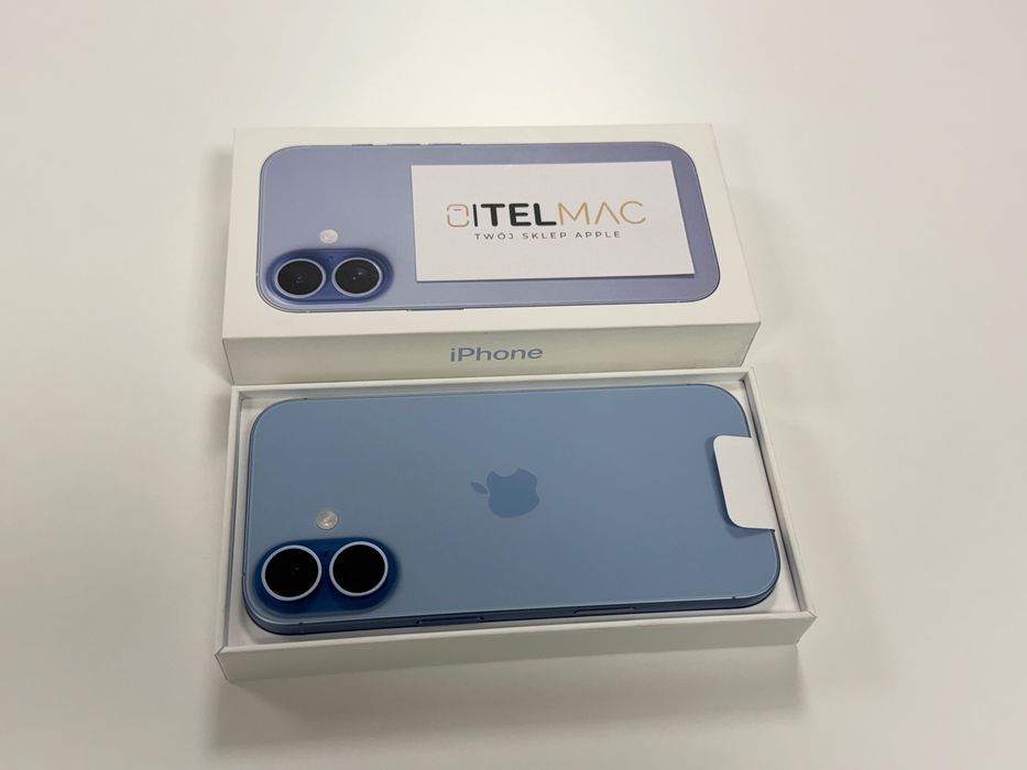 Apple iPhone 17 256 GB 5G SIM • Blue • Gwarancja 0 CYKLI • Raty 0%