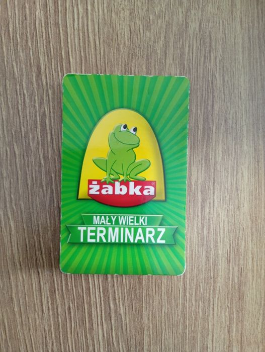 Kolekcjonerski terminarz Żabka – Mały Wielki Terminarz, retro/vintage