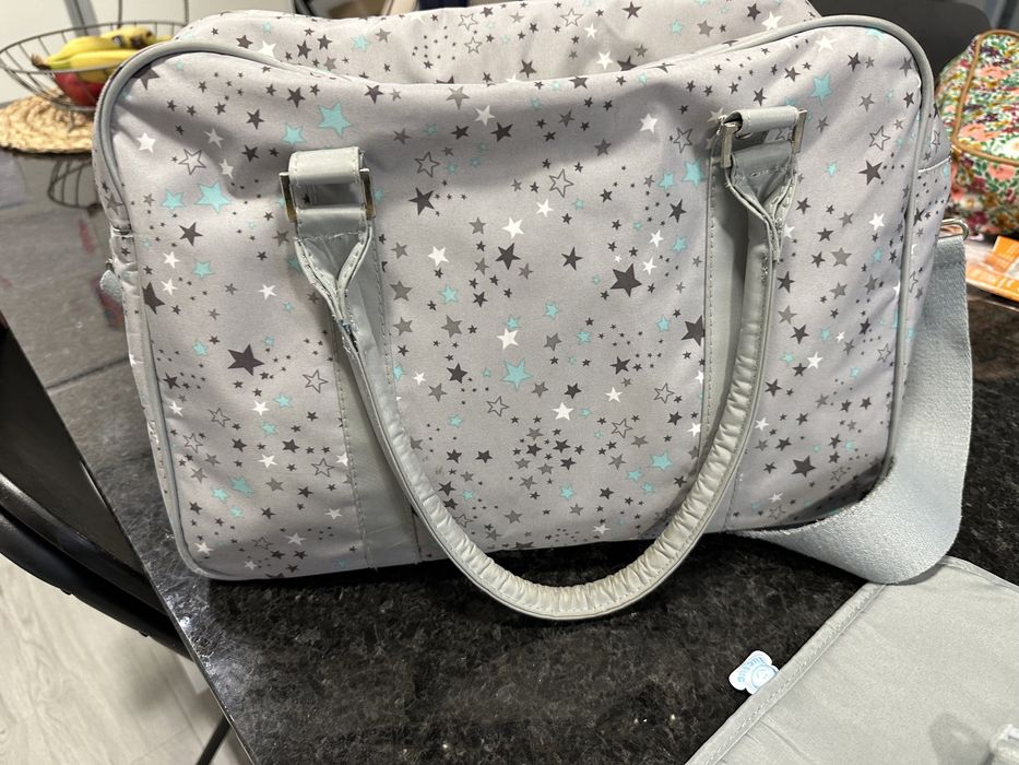 Mala - Muda fraldas - suportes carrinho Tuc Tuc + forras ovinho