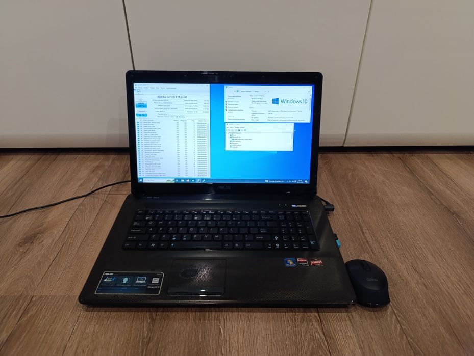 Laptop Asus K72d  128 ssd 8Gb