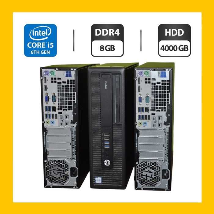 Комп'ютер HP EliteDesk 600 G2/Core i5-6500/8GB DDR4/4000GB HDD/HD 530