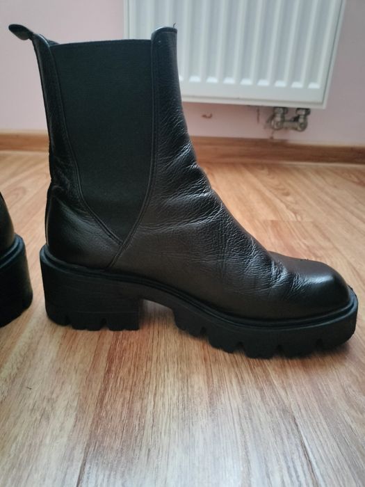 Botki zimowe damskie 38
