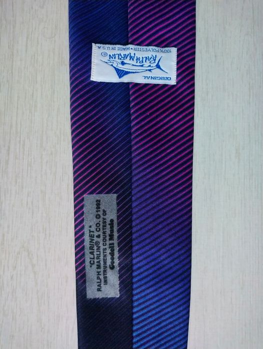 Вінтажна краватка Ralph Marlin "Clarinet"