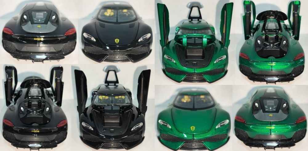 Koenigsegg Gemera GT модель 1:24 Металлическая звук свет