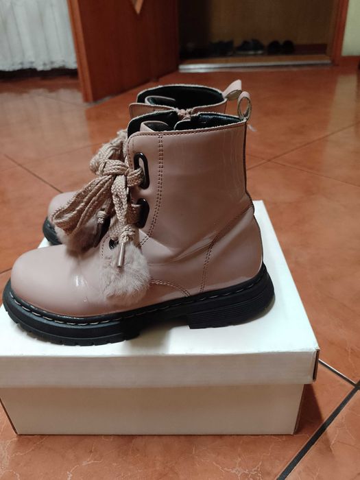 Buty zimowe dziewczęce