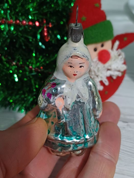 Винтажная советская елочная игрушка