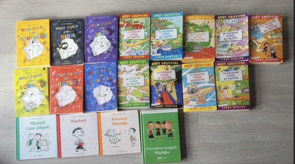 Pakiet książek dla mlodszych