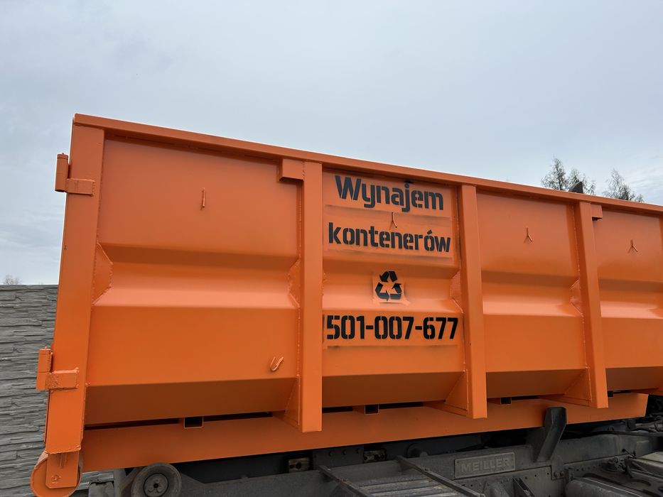 Wynajem kontenerów, wywóz odpadów i gruzu