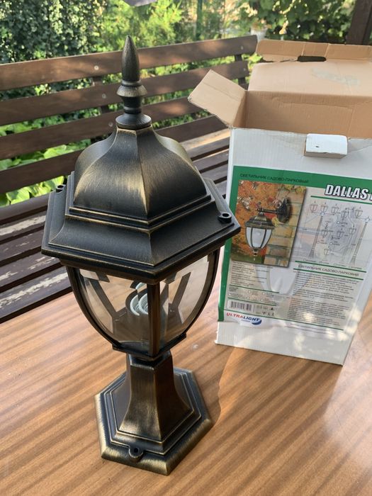 Світильник садово парковий, ліхтар вуличний